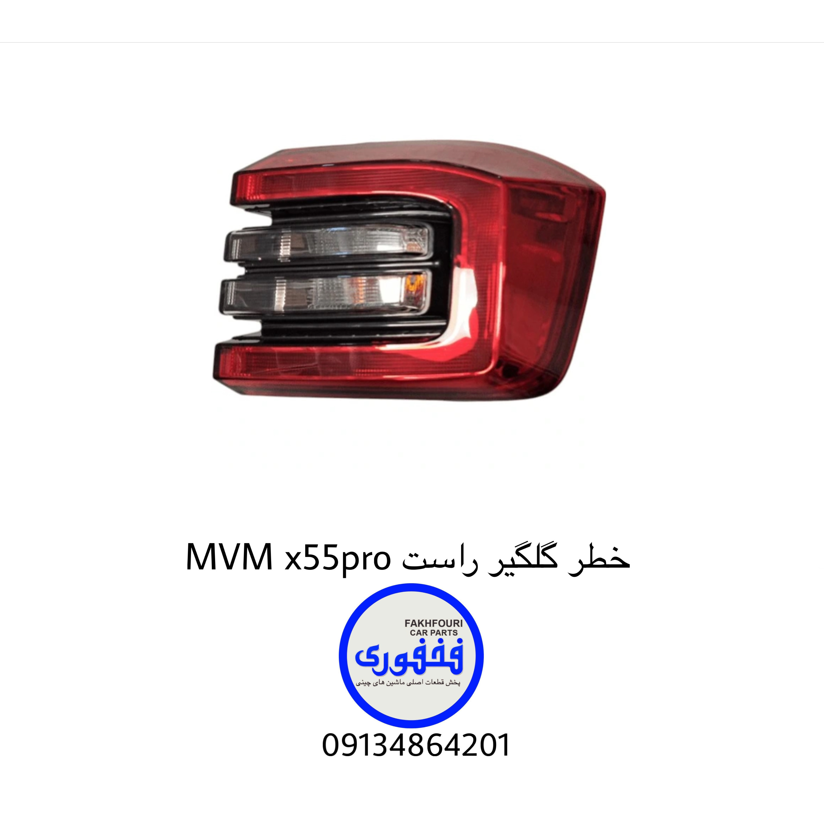 خطر گلگیر راست ایکس ۵۵ پرو
